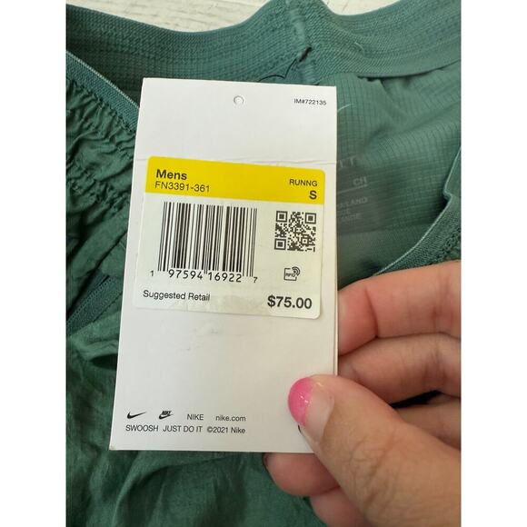 Nike Men's Bicoastal Black Dri-FIT Stride Running Division Shorts Size S - Picture 8 of 8